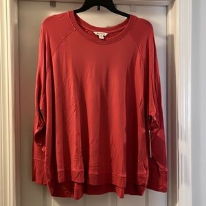 NET Athleta Mindset Sweatshirt. 3X. Pink